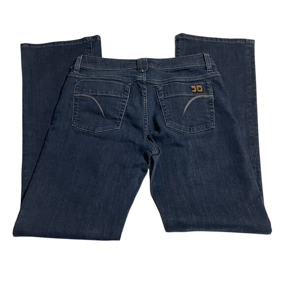Joes Jeans Womens Size 29 Mid Rise Boot Cut Stretch Dark Wash Blue Denim Zip Fly - Picture 5 of 12